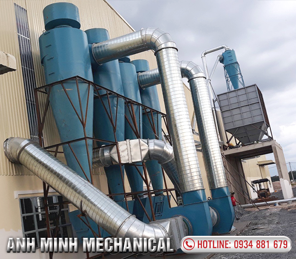 Hệ thống xử lý bụi gỗ
